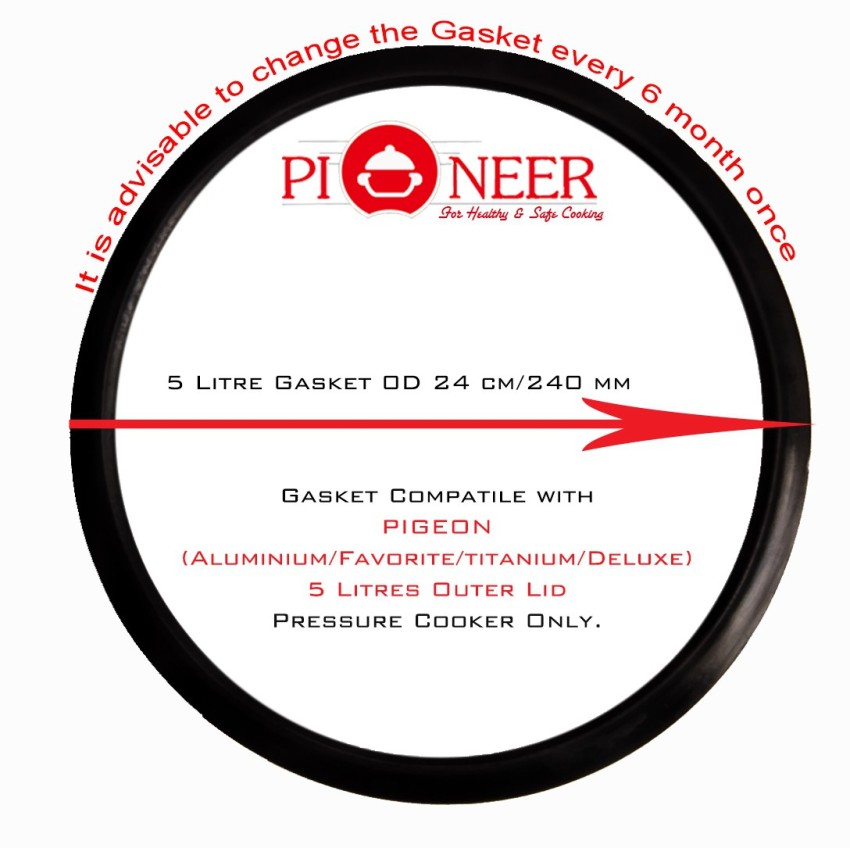 Pigeon 5l pressure online cooker gasket