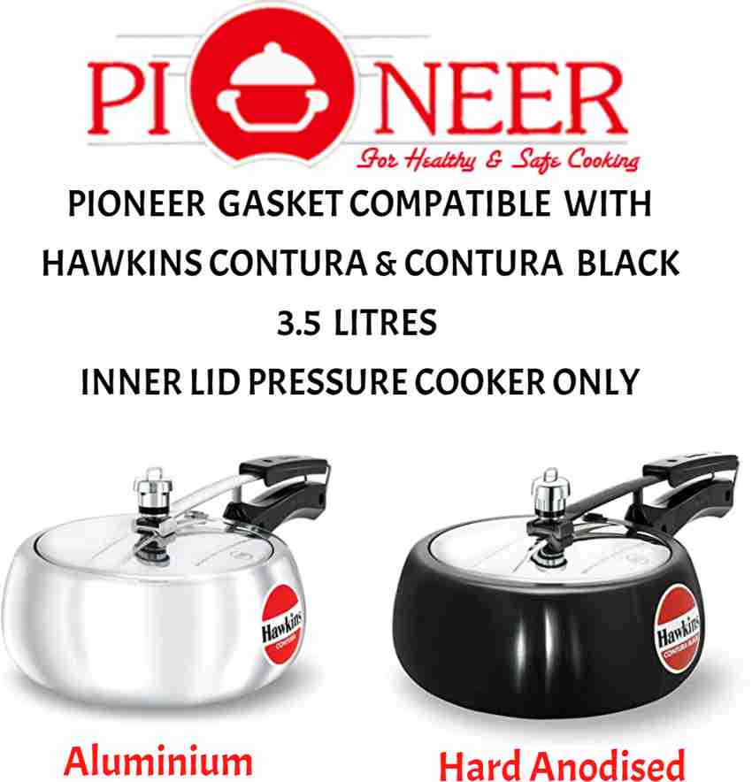 Pioneer Gasket for Hawkins Contura Contura Black 3.5 ltr Inner Lid Pack of 10 180 mm Pressure Cooker Gasket Price in India Buy Pioneer Gasket for Hawkins Contura Contura