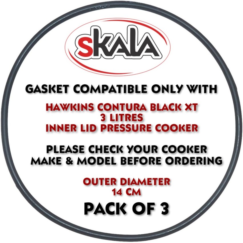 SKALA Compatible With HAWKINS CONTURA BLACK XT 3 LITRES INNER LID