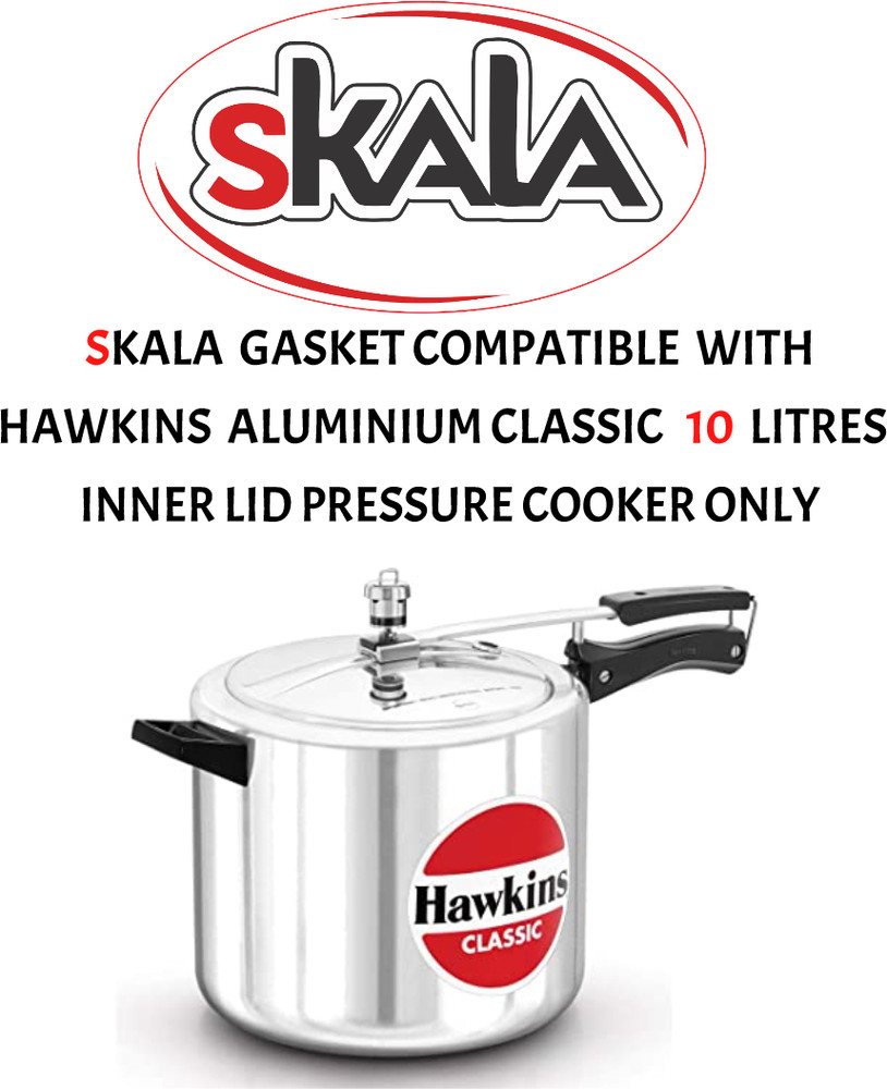 SKALA Gasket For Hawkins Classic 10 ltr Inner Lid Pressure Cooker Pack of 1 210 mm Pressure Cooker Gasket Price in India Buy SKALA Gasket For Hawkins Classic 10 ltr Inner
