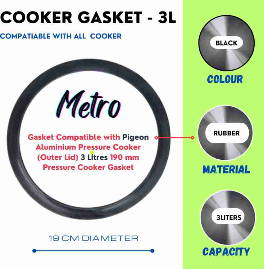 METRO COOKERGASKETS Gasket Compatible with Pigeon Aluminium