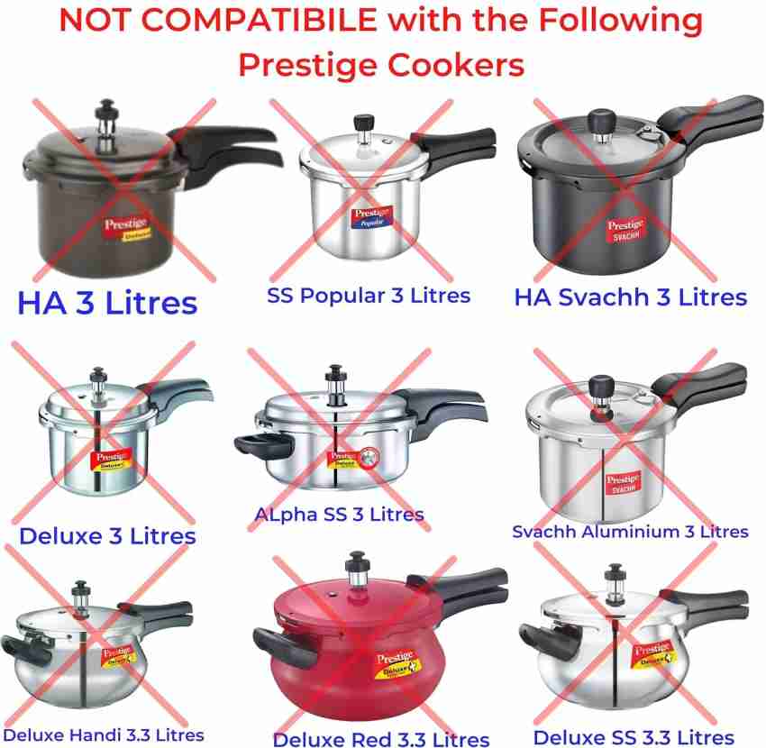 SVA Gasket compatible with Prestige Popular Plus Pressure cooker