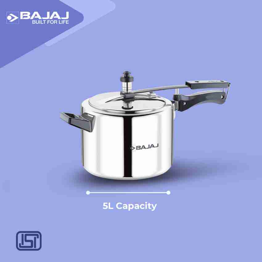 BAJAJ New Shakti 5 L Pressure Cooker Price in India Buy BAJAJ