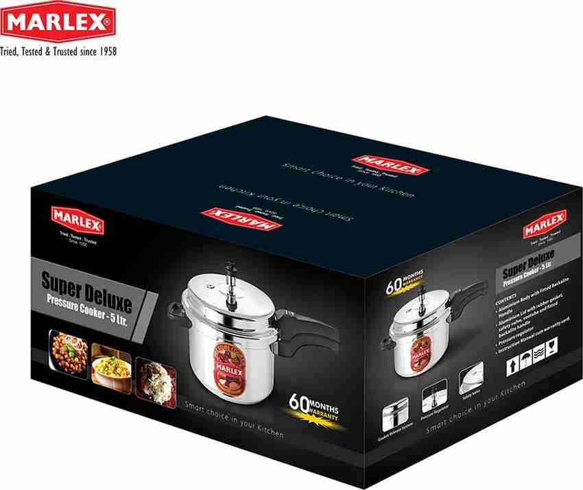 Marlex Aluminium Outer Lid Super Deluxe Standard 7.5 L Pressure