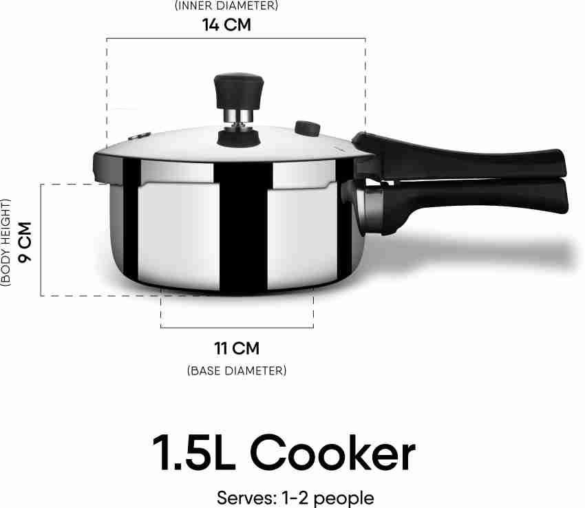 Stahl pressure online cooker