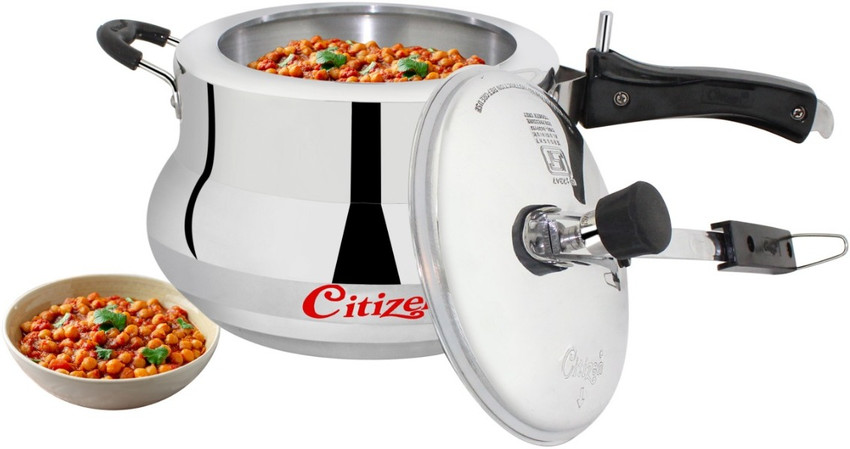 CITIZEN Marvel Mirror Finish Pressure Cooker 1.5 L Inner Lid Pressure Cooker Price in India Buy CITIZEN Marvel Mirror Finish Pressure Cooker 1.5 L Inner Lid Pressure Cooker online at Flipkart