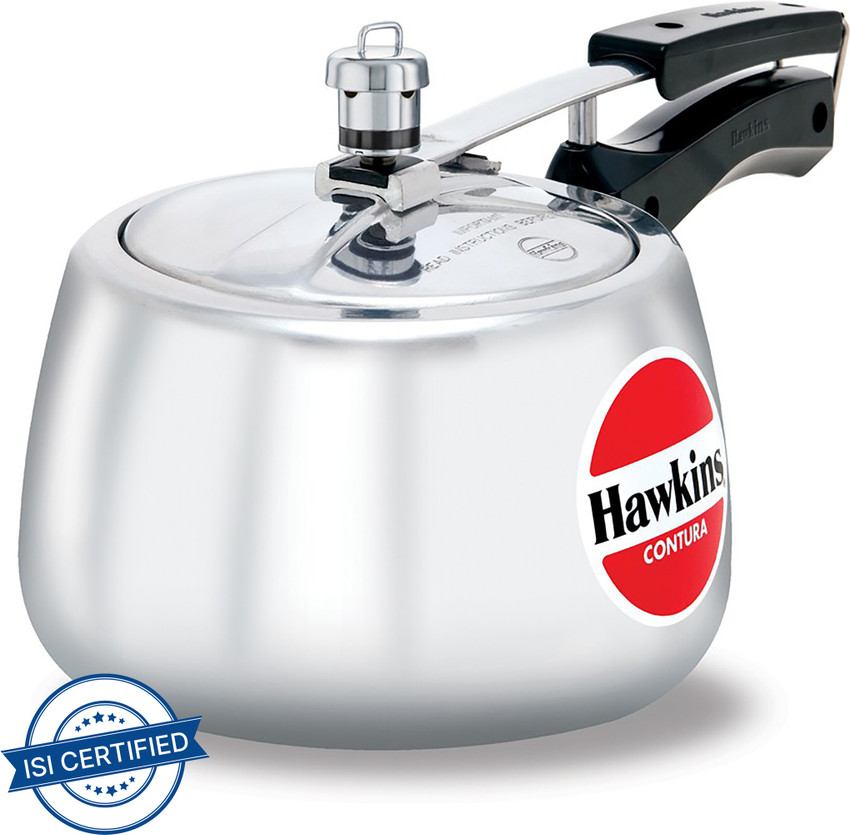 Hawkins Contura HC30 3 L Inner Lid Pressure Cooker Price in India Buy Hawkins Contura HC30 3 L Inner Lid Pressure Cooker online at Flipkart