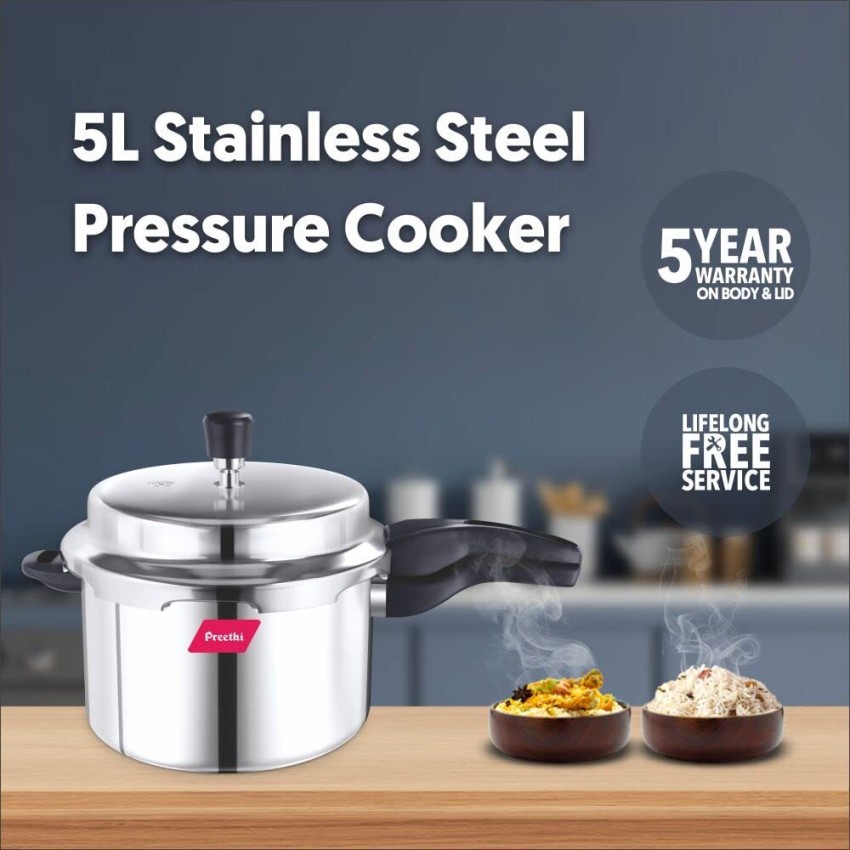 Preethi cooker 5 discount litre