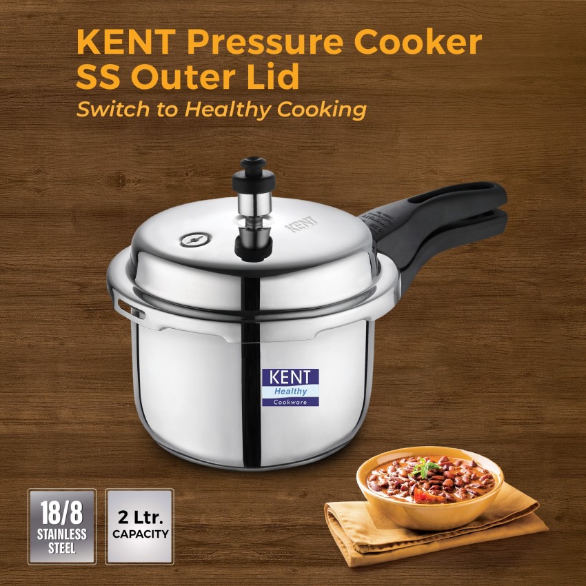 Buy KENT Stainless Steel Pressure Cookers (2L/3L/5L) at Best Price