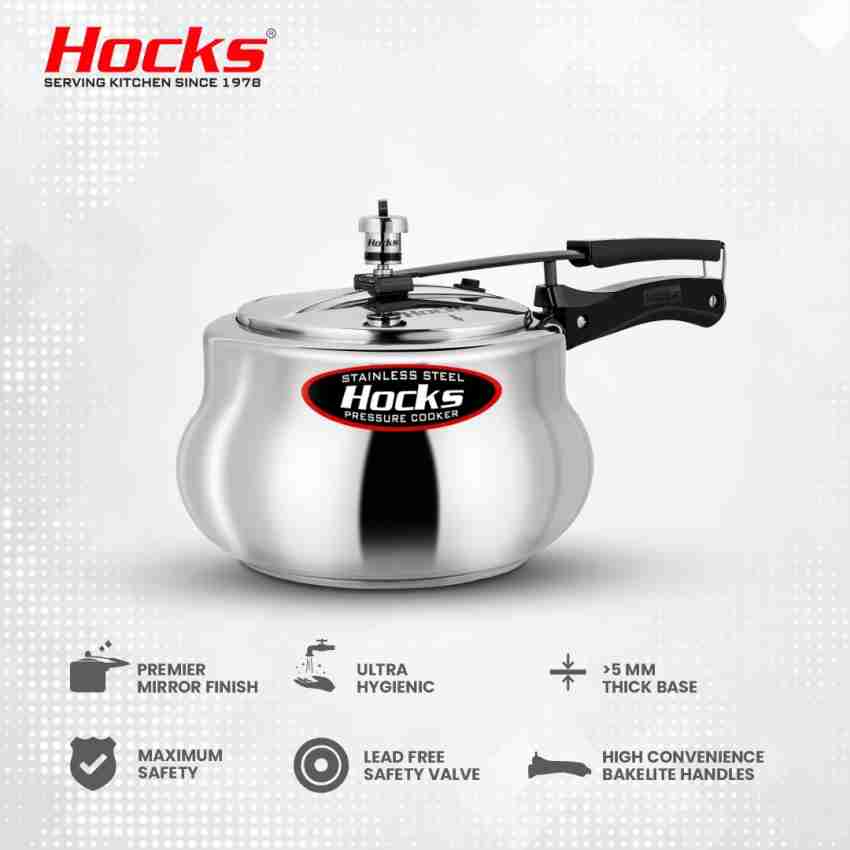 Hocks Handi 3 L Induction Bottom Pressure Cooker Price in India