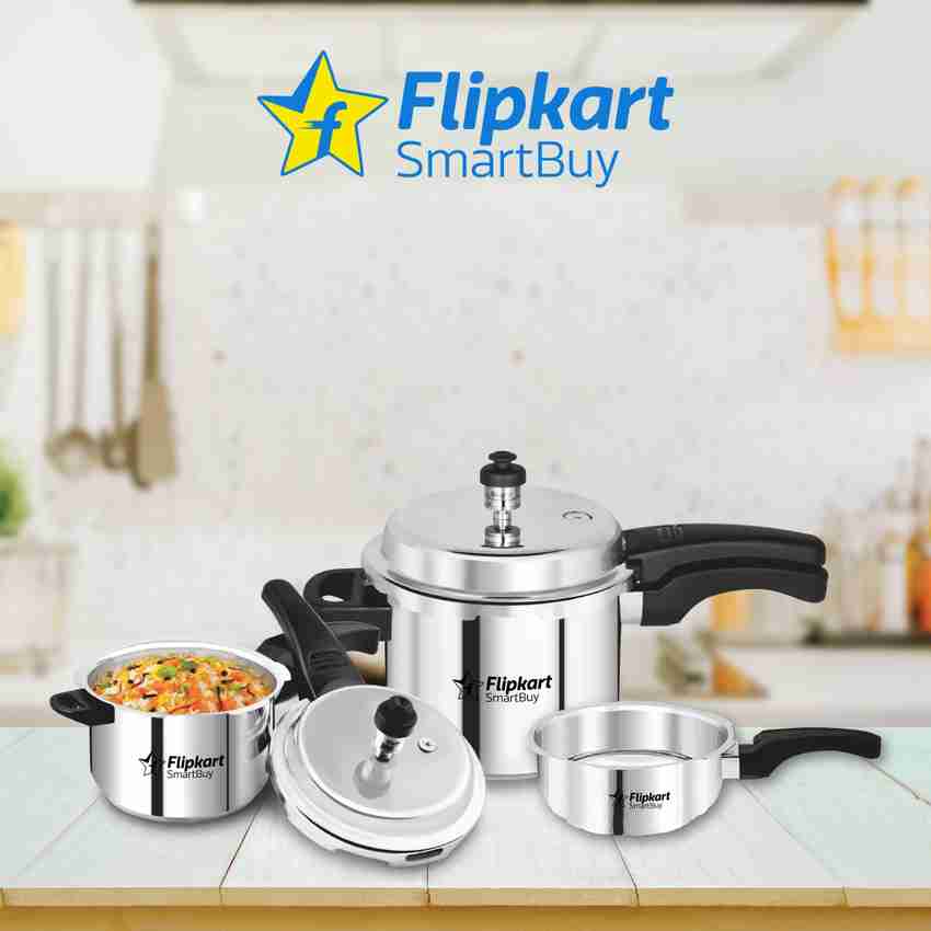 Flipkart SmartBuy Royal 2 L 3 L 5 L Induction Bottom Pressure