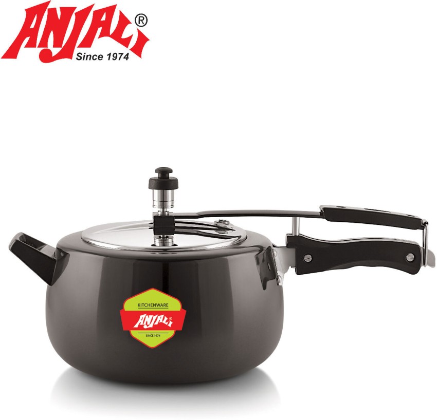 ANJALI Pressure Cooker with 3 Ltr Inner Lid Efficient Cooking Solution 3 L Inner Lid Pressure Cooker Price in India Buy ANJALI Pressure Cooker with 3 Ltr Inner Lid Efficient Cooking