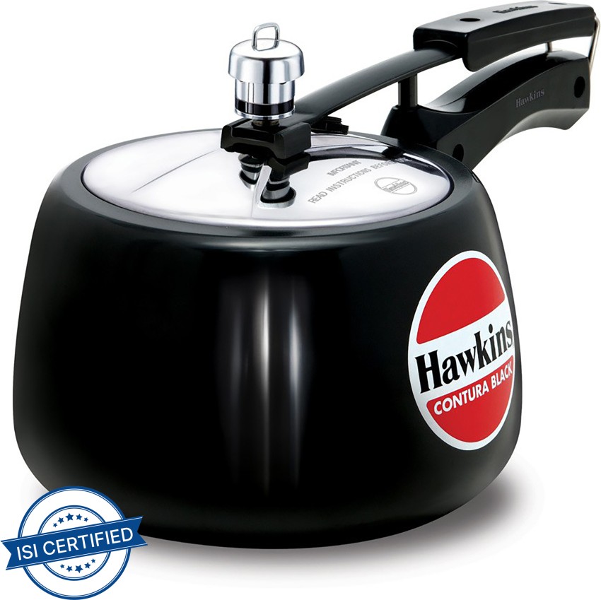 Hawkins Contura Black (CB30) 3 L Pressure Cooker