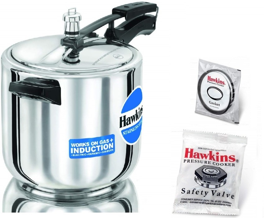 Hawkins 3 Liters Stainless Steel 3 Liters Pressure Cooker HSS3W