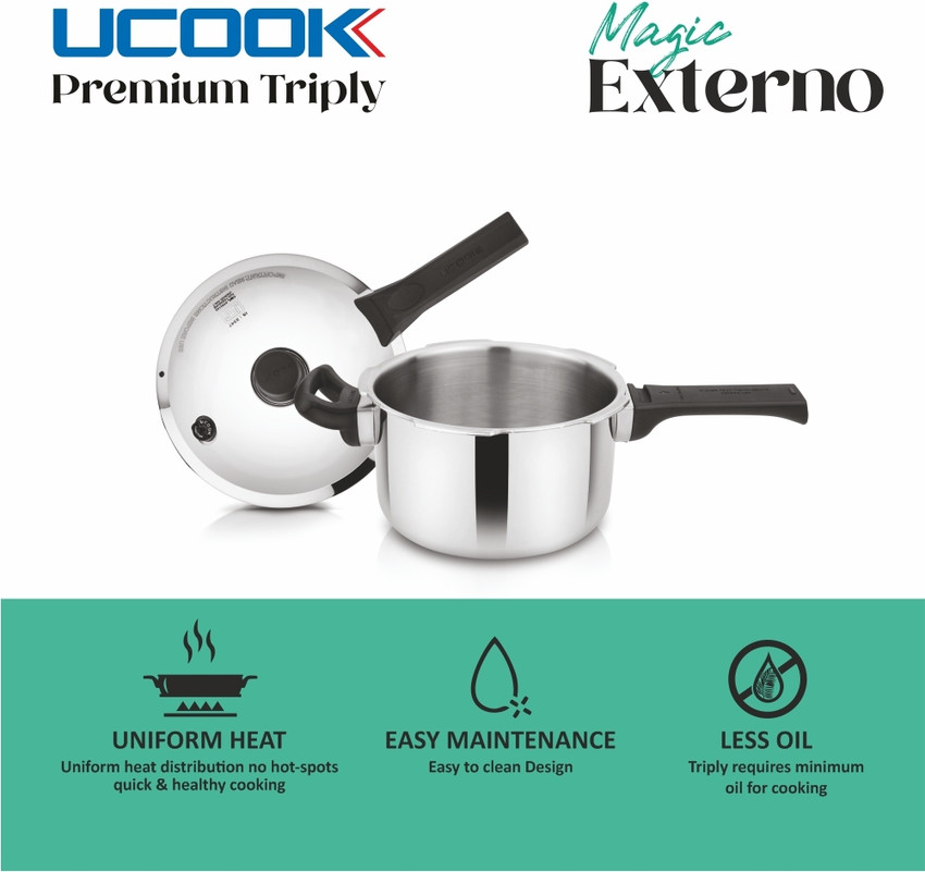 Ucook stainless steel pressure cooker online