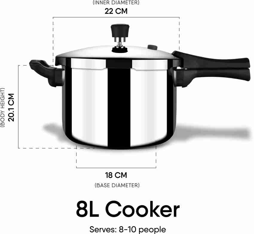 Stahl cooker 5 online litre price