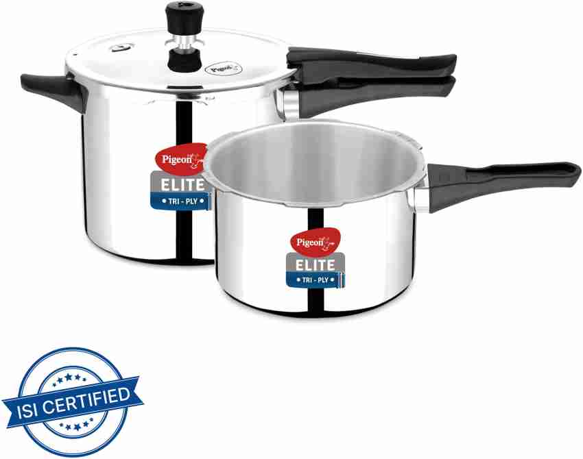 Pigeon 2 L 3 L Induction Bottom Pressure Cooker Price in India