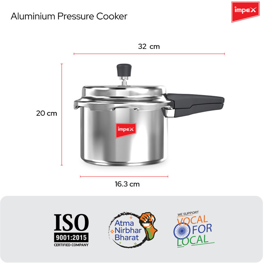 Non aluminium pressure cooker 2025