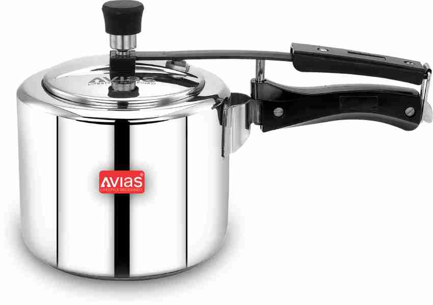 AVIAS AVANTI SS PRESSURE COOKER Induction Base Inner Lid 2 L Inner Lid Induction Bottom Pressure Cooker Price in India Buy AVIAS AVANTI SS PRESSURE COOKER Induction Base Inner Lid 2