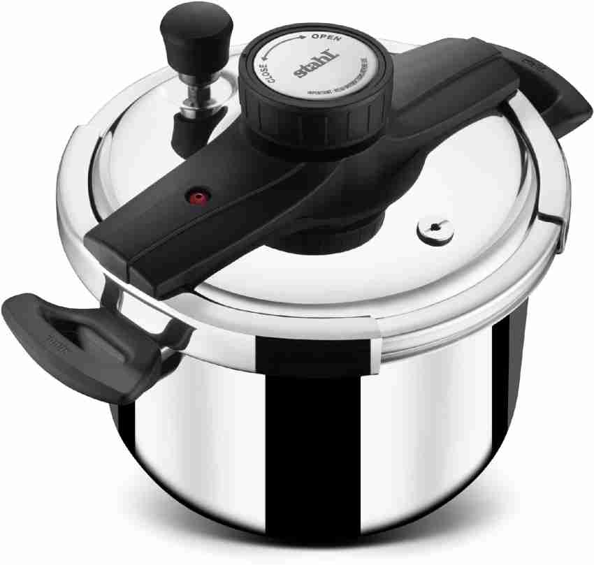 Stahl 109415 5 L Induction Bottom Pressure Cooker Price in India - Buy Stahl  109415 5 L Induction Bottom Pressure Cooker online at