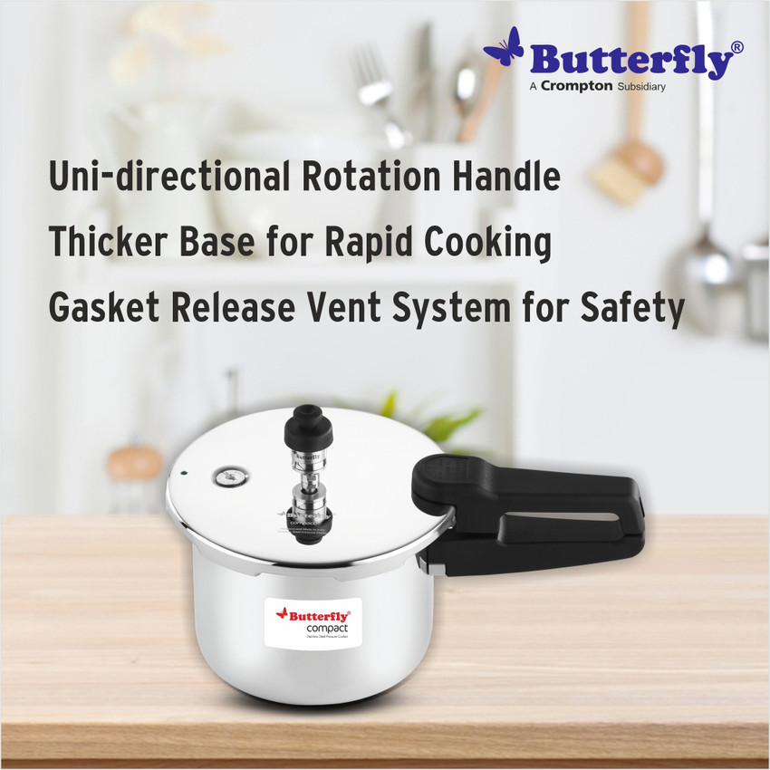 Butterfly pressure cooker 1 litre new arrivals