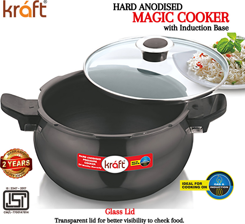 Handi shape pressure discount cooker