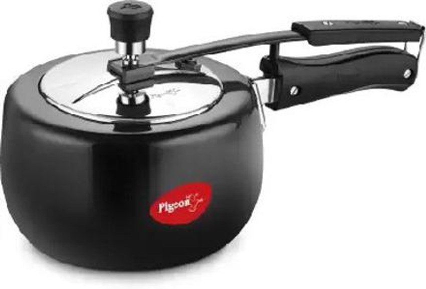 Pigeon Amelia 2 L Inner Lid Induction Bottom Pressure Cooker Price in India Buy Pigeon Amelia 2 L Inner Lid Induction Bottom Pressure Cooker online at Flipkart