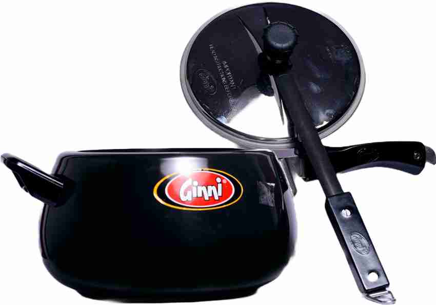 GINNI Hard Anodized 5 L Inner Lid Induction Bottom Pressure Cooker Price in India Buy GINNI Hard Anodized 5 L Inner Lid Induction Bottom Pressure Cooker online at Flipkart