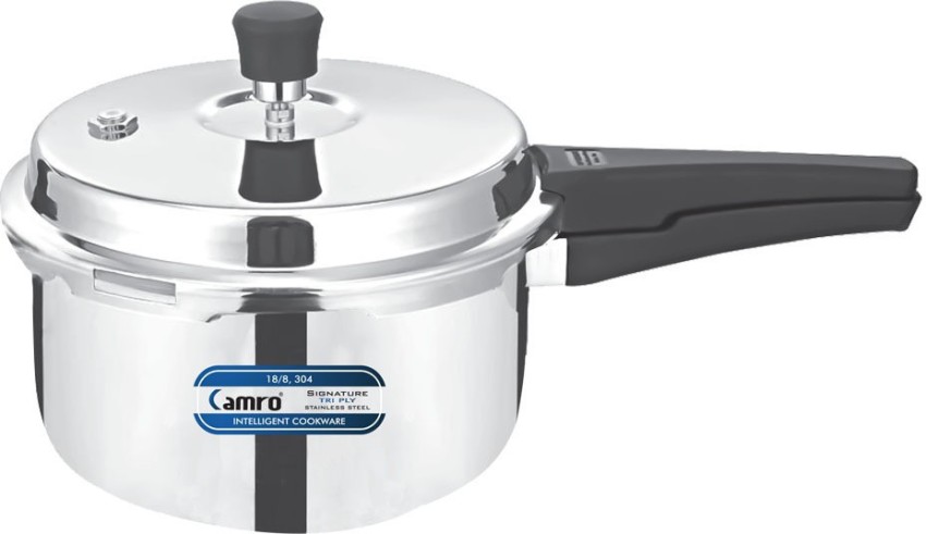 Camro Classic Triply Outer Lid Stainless Steel Pressure Cooker 2.5