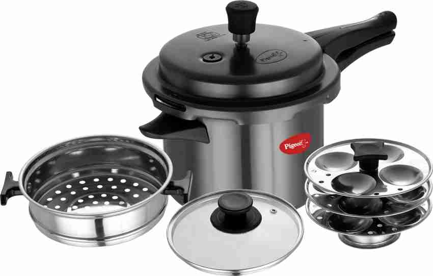 Pigeon Titanium Easy Cook and 3 L Outer Lid Induction Bottom Pressure Cooker Price in India Buy Pigeon Titanium Easy Cook and 3 L Outer Lid Induction Bottom Pressure Cooker online