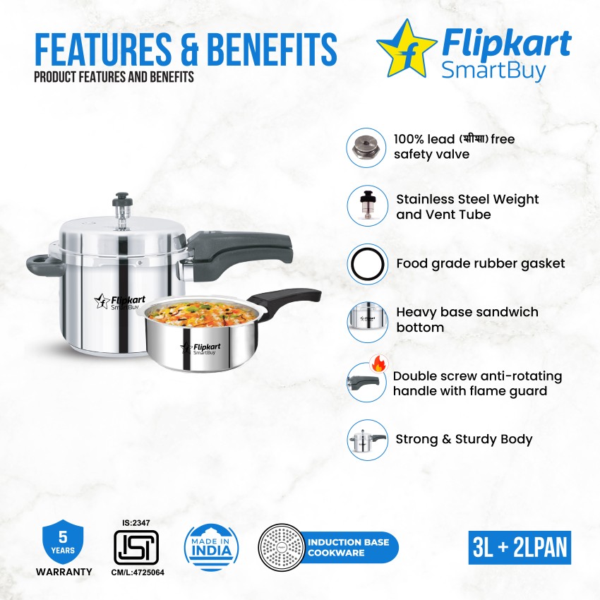 Pressure cooker online discount flipkart