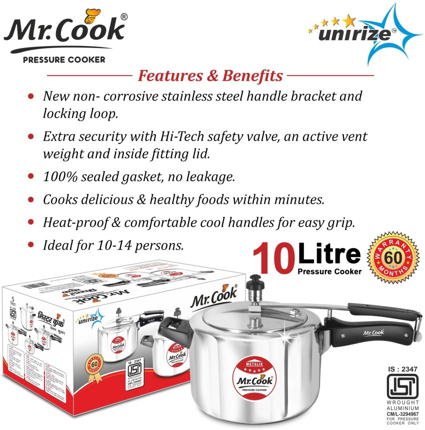 Mr cook discount pressure cooker price