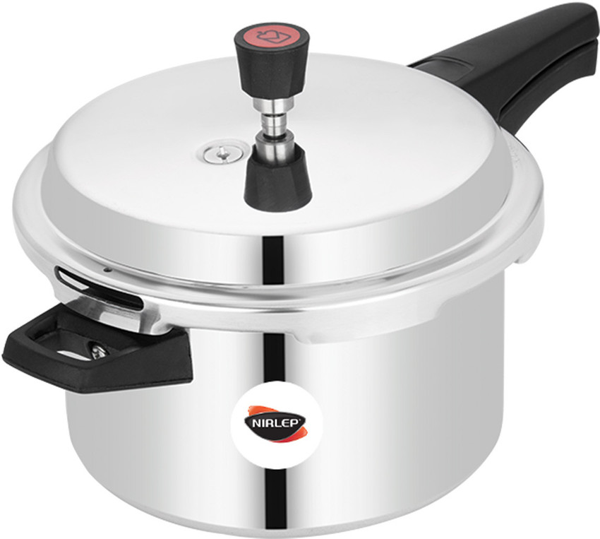 Nirlep NutriHealth 3 L Outer Lid Pressure Cooker Price in India Buy Nirlep NutriHealth 3 L Outer Lid Pressure Cooker online at Flipkart