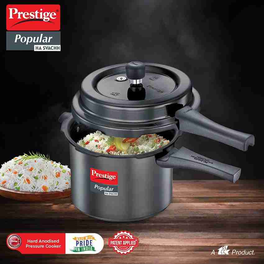 Hard anodised pressure discount cooker 5 litre