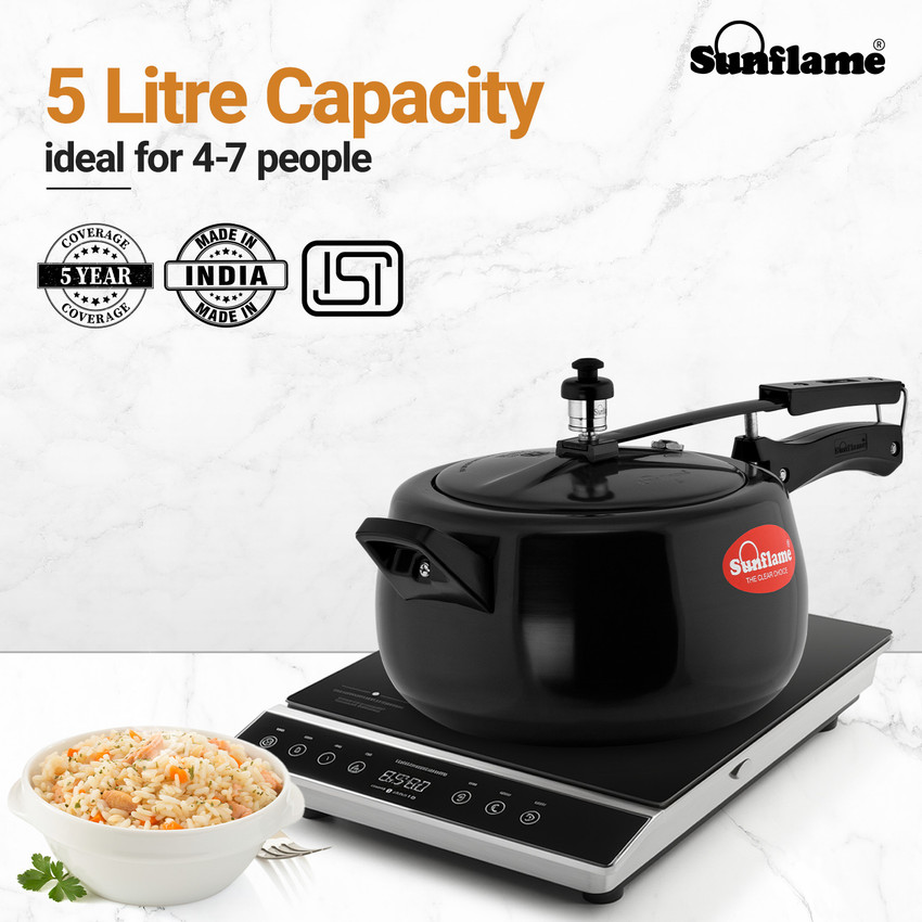 Sunflame pressure cooker new arrivals 5 ltr price