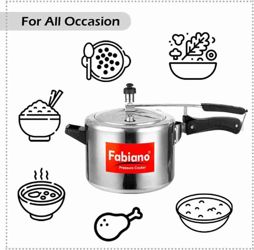 Fabiano 10 liter Premium Top Quality ISI Certified Aluminium 10 L Pressure  Cooker Price in India - Buy Fabiano 10 liter Premium Top Quality ISI  Certified Aluminium 10 L Pressure Cooker online at