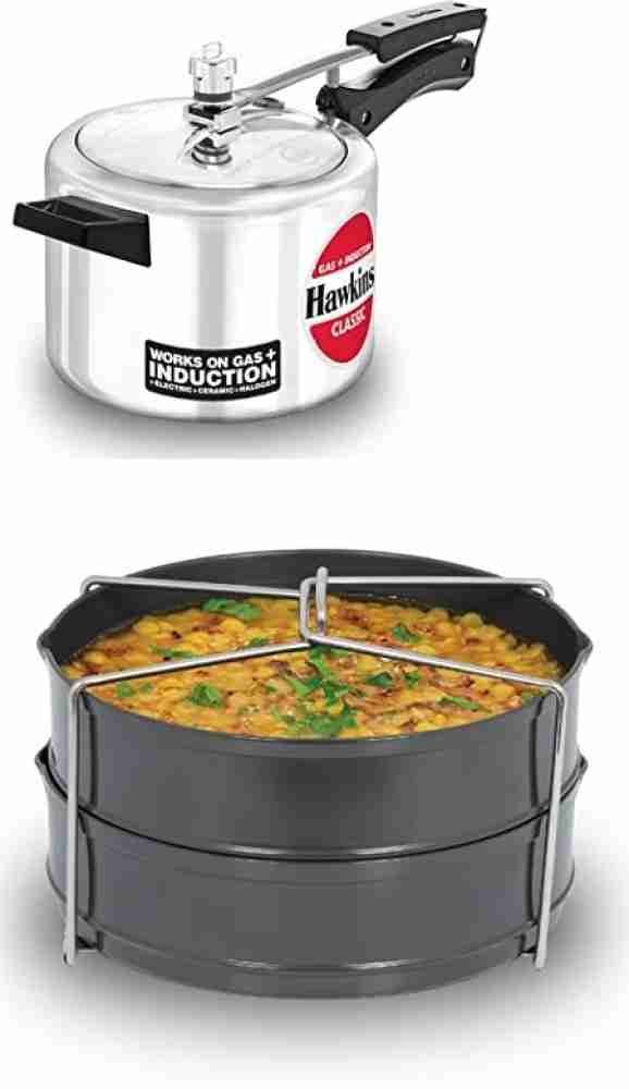 HAWKIN Classic CL40 4-Liter New Improved Aluminum Pressure Cooker