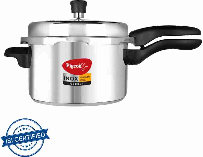 Pigeon aluminium pressure cooker on sale 5 litre price