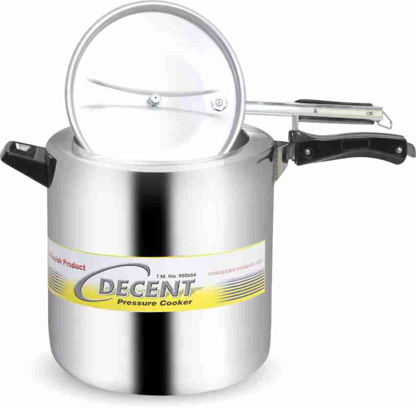 Decent Classic Aluminium 15 L Pressure Cooker Price in India Buy