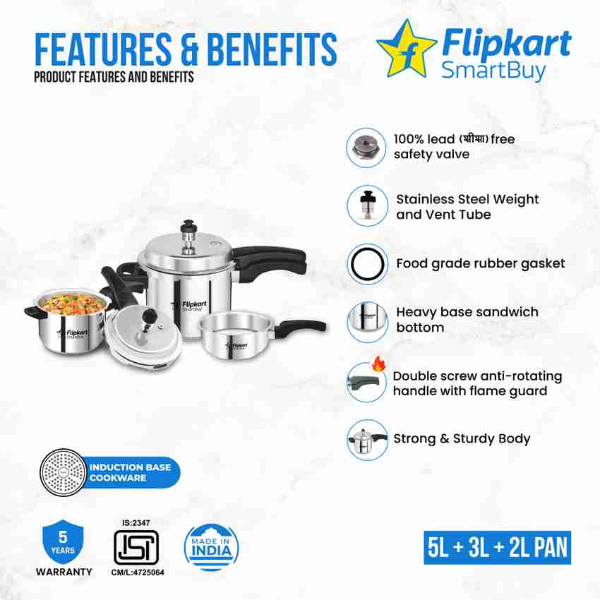 Flipkart induction discount pressure cooker