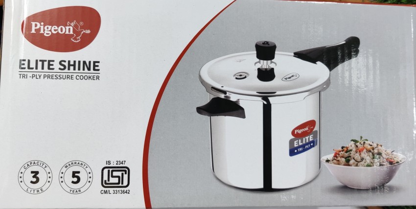 Pigeon 3 L Induction Bottom Pressure Cooker Price in India Buy