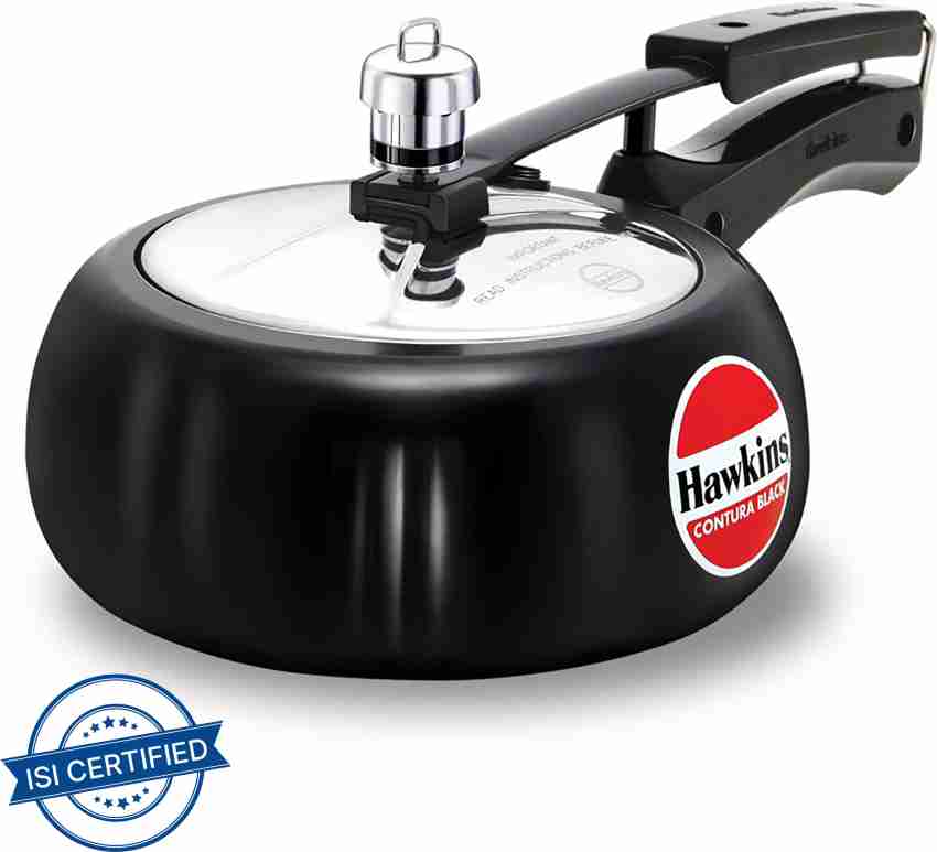 Hawkins Contura Black CB20 2 L Pressure Cooker Price in India