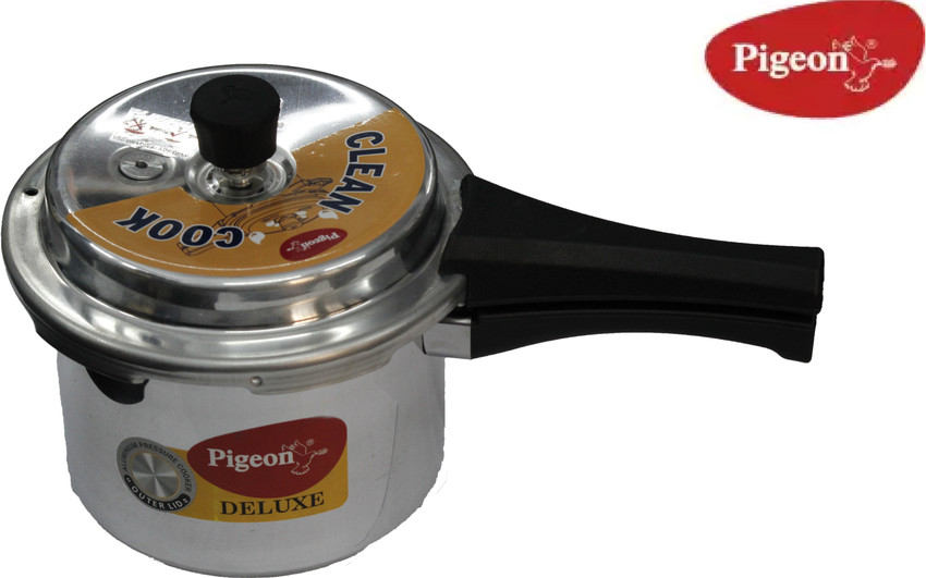 Pigeon aluminium pressure deals cooker 5 liter deluxe