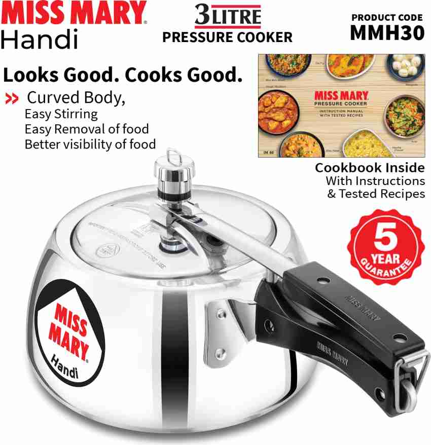 Miss mary cooker 3 litre price sale