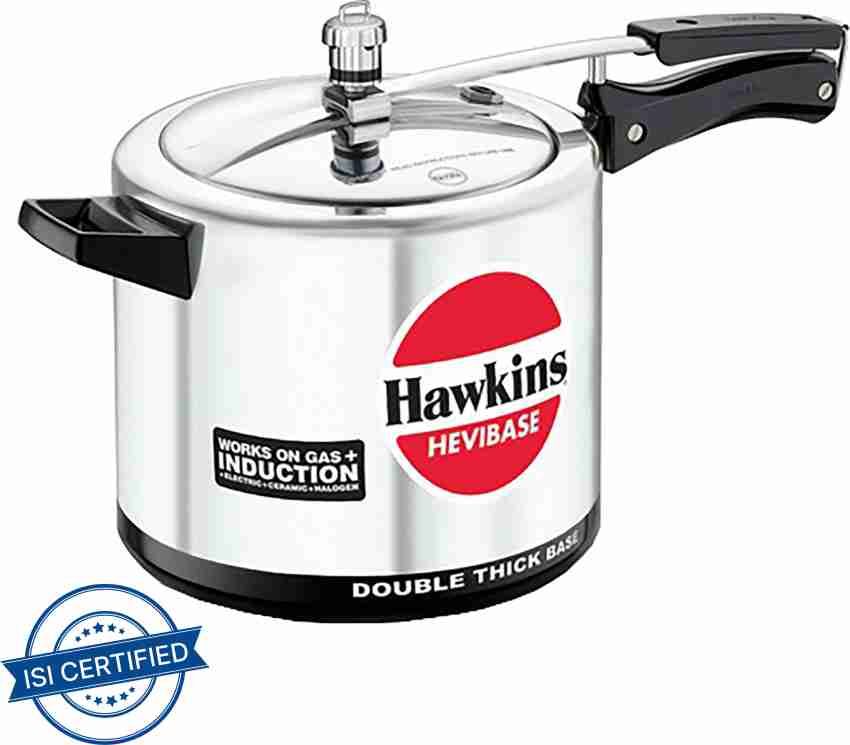 Hawkins Hevibase IH50 5 L Inner Lid Induction Bottom Pressure Cooker Price in India Buy Hawkins Hevibase IH50 5 L Inner Lid Induction Bottom Pressure Cooker online at Flipkart