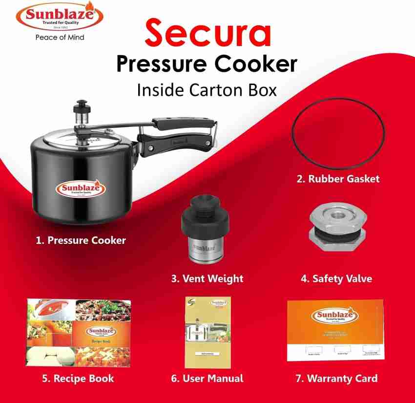 Secura pressure cooker manual sale