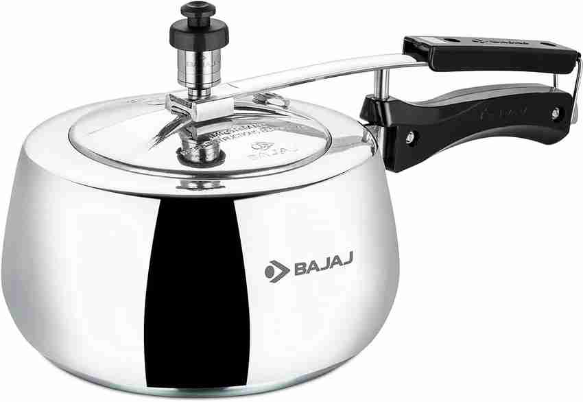 BAJAJ Majesty Duo PCX 63D Handi 3 L Inner Lid Induction Bottom Pressure Cooker