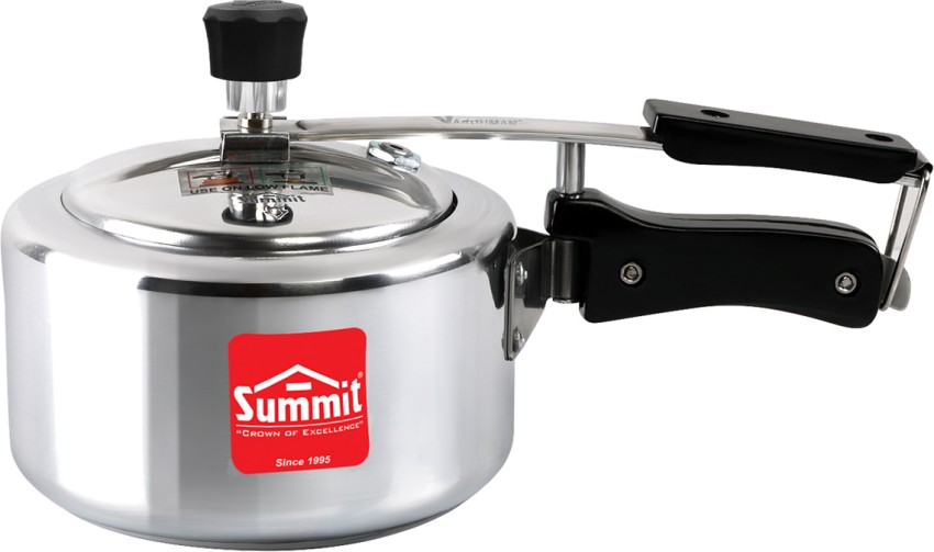 SUMMIT Inner Lid Plain Supreme Non Induction Base 1 L Pressure Cooker