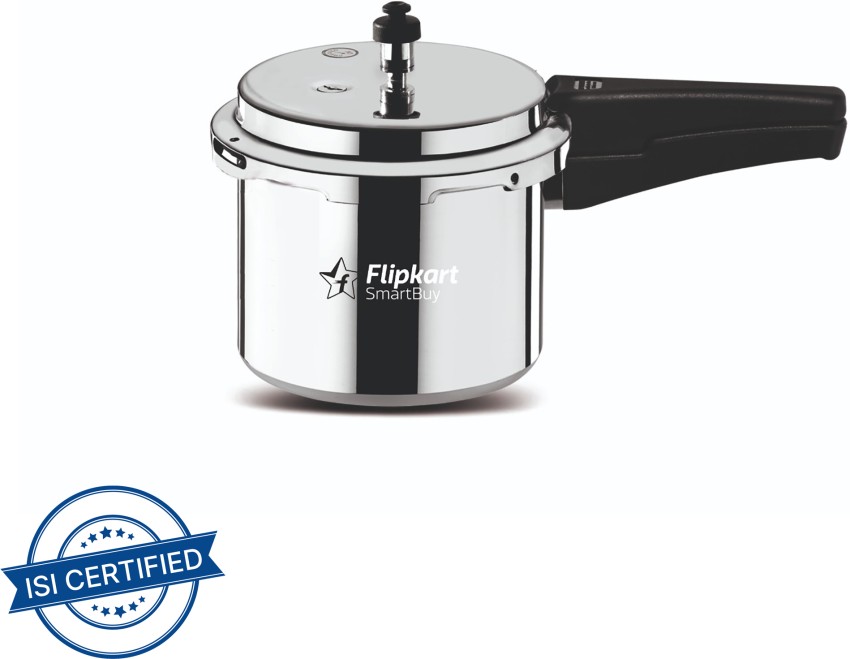 Flipkart SmartBuy Deluxe 3 L Outer Lid Induction Bottom Pressure Cooker Price in India Buy Flipkart SmartBuy Deluxe 3 L Outer Lid Induction Bottom Pressure Cooker online at Flipkart