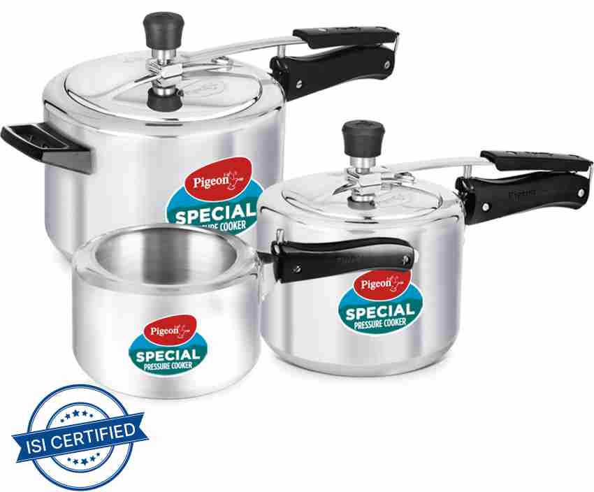 Pigeon induction pressure cooker combo offer sale